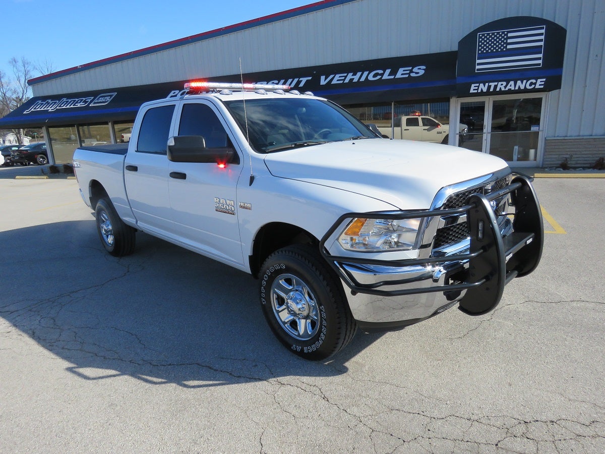 2018 Ram 2500 with Police Upfit Front White Exterior